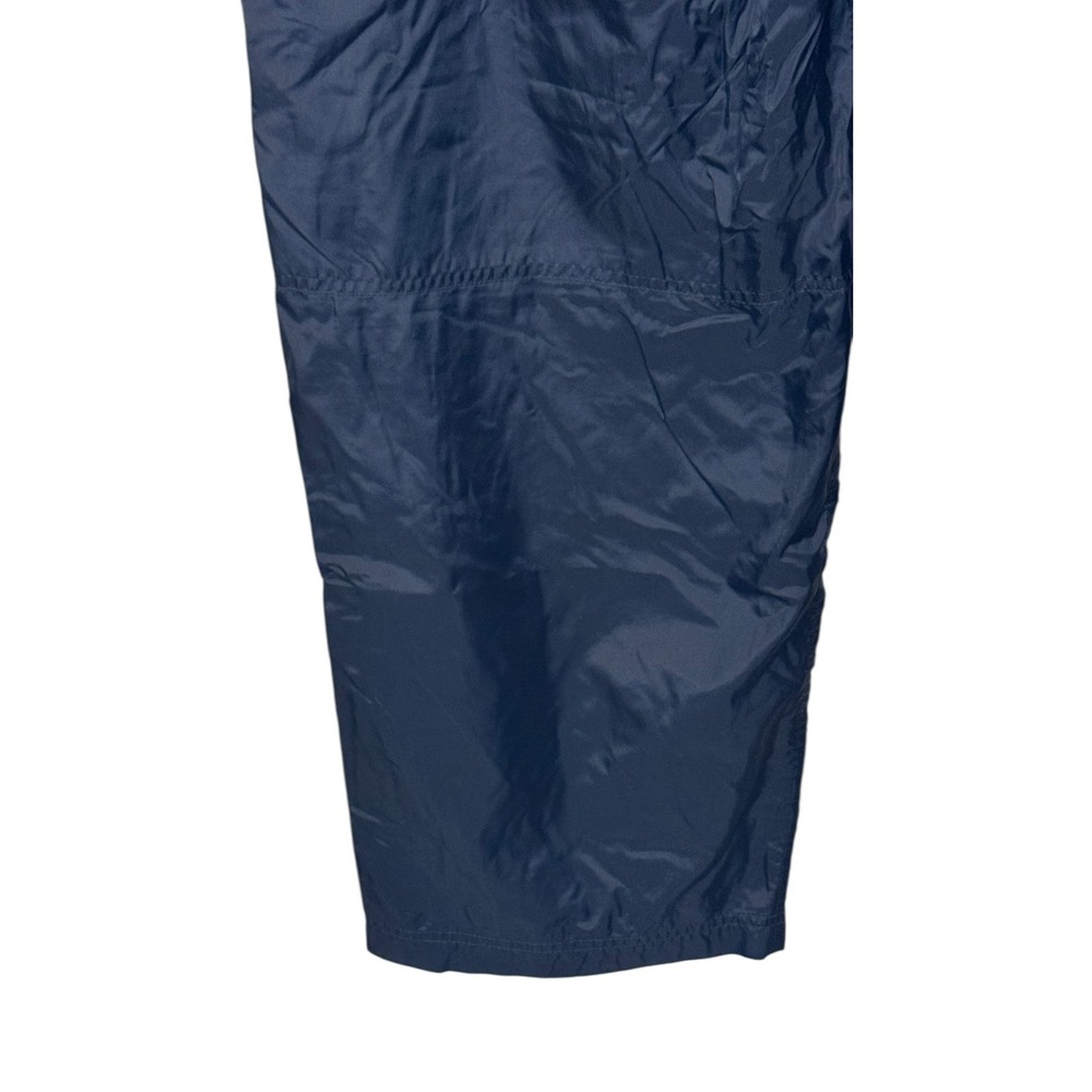Abercrombie & Fitch Mens Track Pants Activewear Y2K Nylon Baggy Lined Navy Large - Picture 8 of 9